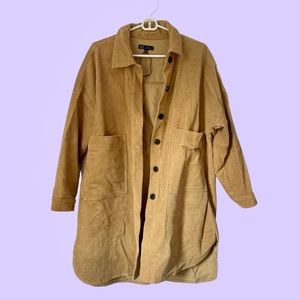 oversized corduroy jacket